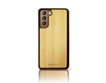 INDIVIDUELL Samsung Galaxy S21 + Holz Hülle